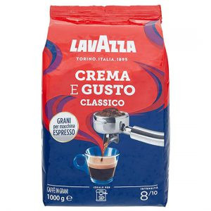 دانه قهوه اسپرسو لاوازا کرما گوستو کلاسیکو 1000 گرم Lavazza Crema e Gusto Classic