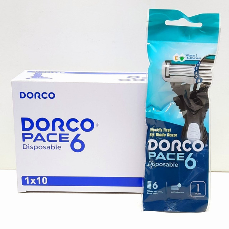 خود تراش 6 لبه دورکو اصلی مدل Pace 6 بسته تک عددی