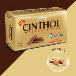 صابون صندل سینثول ۱۲۵ گرمی