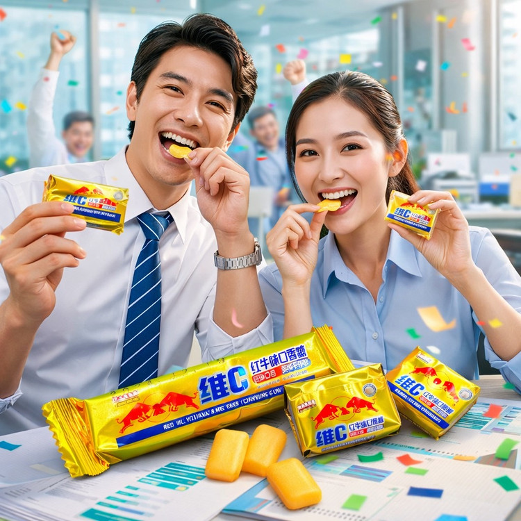 آدامس انرژی زا ردبول redbull flavoredchewing gum