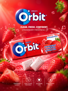 آدامس اوربیت Orbit طرح جدید بسته 30 عددی ( غیر اصل)