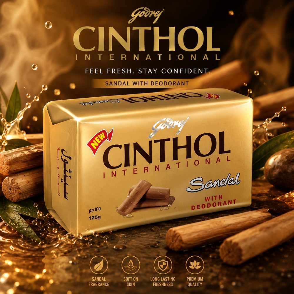 صابون صندل سینثول ۱۲۵ گرمی
