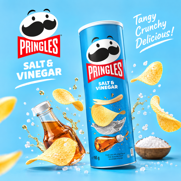 چیپس پرینگلز اصل Pringles بسته 165 گرمی